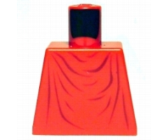 Torso SW Imperial Robe with Dark Red Creases Pattern (Royal Guard)