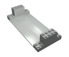 Baseplate, Raised Support 8 x 18 x 3 Roadway Base