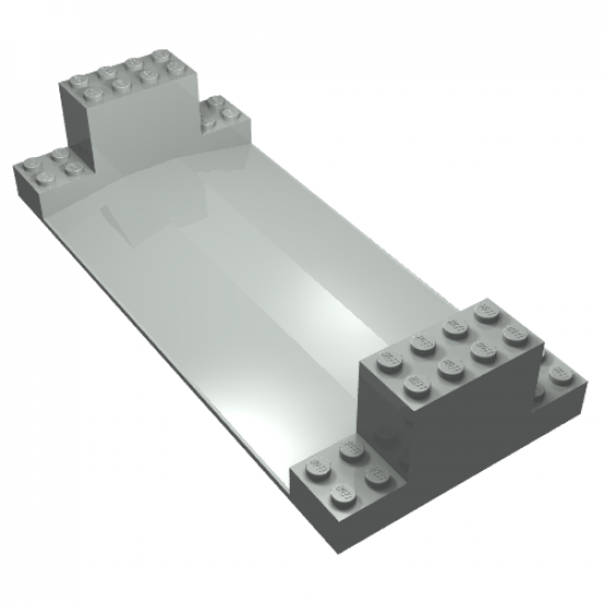 Baseplate, Raised Support 8 x 18 x 3 Roadway Base