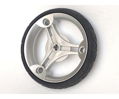 Wheel & Tire Assembly 70 x 14 mm Futuristic with Black Tire 70 x 14 mm Futuristic (32057 / 32076)
