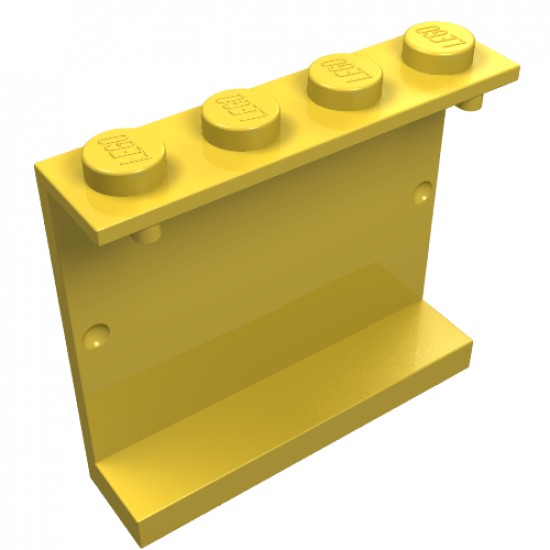 Panel 1 x 4 x 3 - Solid Studs
