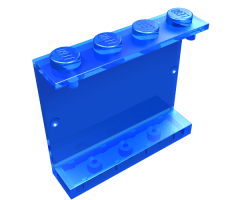 Panel 1 x 4 x 3 - Solid Studs