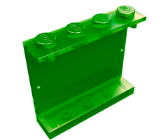 Panel 1 x 4 x 3 - Solid Studs