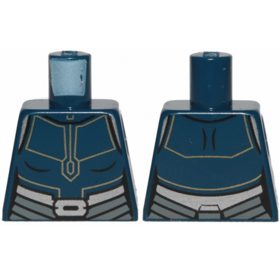 Torso SW Ahsoka Jumpsuit with Silver Belt Pattern