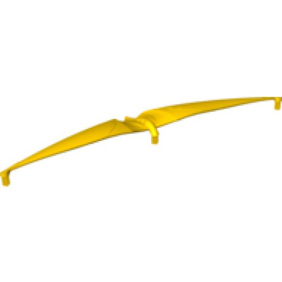 Large Figure Part Wing, Flexible with Lightning Bolts and 3 Axles (Ben 10)