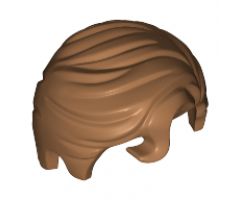 Minifigure, Hair Swept Right with Front Curl