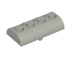 Container Treasure Chest Lid - Thin Hinge
