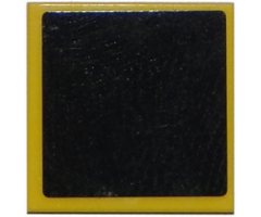 Tile 2 x 2 with Black Square Pattern (Sticker) - Set 75870