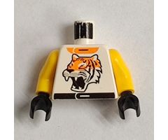 Torso Racers Race Tiger Pattern / Yellow Arms / Black Hands