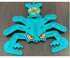 Technic Competition Target Scorpion with Yellow Eyes and Shooting Target Pattern (Stickers) - Set 8268
