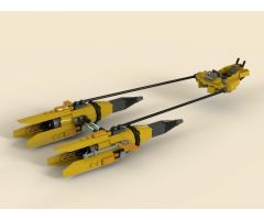 Anakin's Podracer: the after years: YELLOW (alternate color version included)