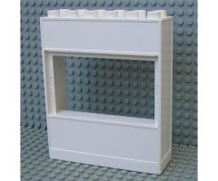 Duplo, Building Wall 2 x 6 x 6 With Window