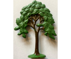 Plant, Tree Flat Elm painted with solid base