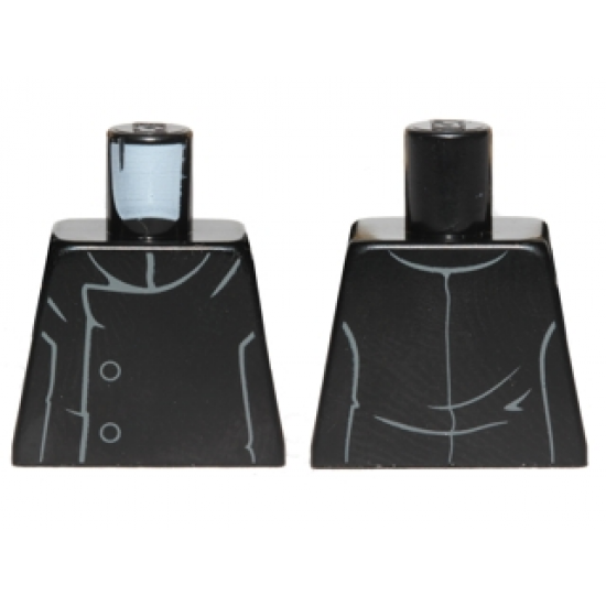 Torso SW Jacket with Silver Side Buttons Pattern (Bith Musician)