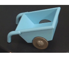 Duplo, Figure Wear & Utensil Wheelbarrow with Thin Dark Gray Wheels