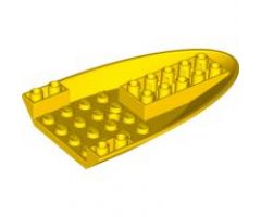 Aircraft Fuselage Forward Bottom Curved 6 x 10 with 3 Holes