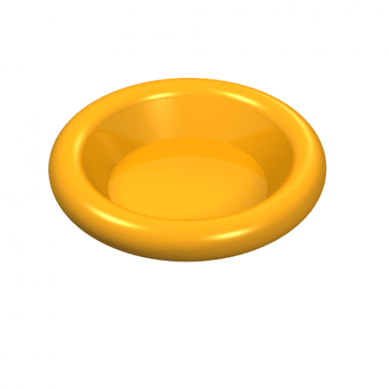 Minifigure, Utensil Dish 3 x 3
