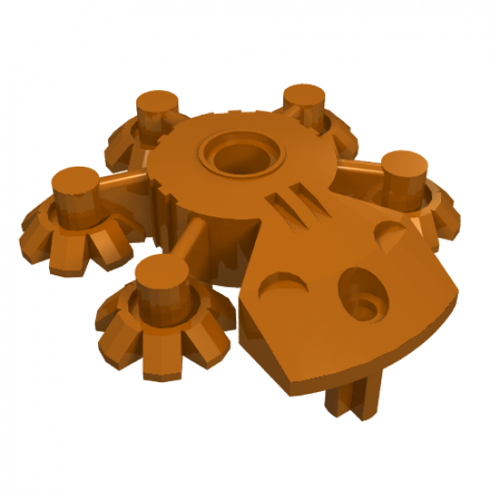 Bionicle Weapon 5 x 5 Shield with Gear Tips