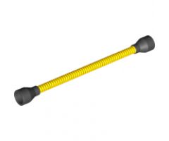 Hose Flexible 8.5L with Tabless Ends Black (Ends different color than Tube, ends not removable)