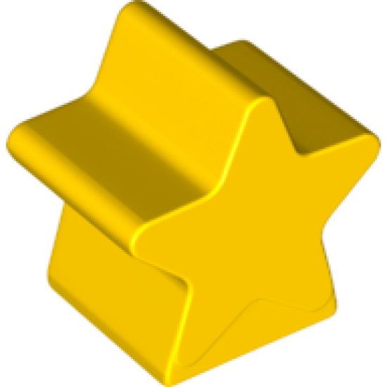 Duplo, Brick 2 x 2 x 2 1/2 Star Shaped