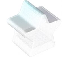 Duplo, Brick 2 x 2 x 2 1/2 Star Shaped