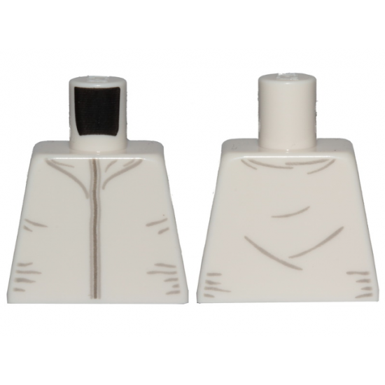 Torso Safety Jumpsuit with Creased Pattern