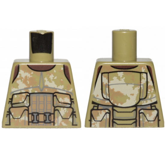 Torso SW Armor Camouflage Elite Corps Trooper Pattern 2