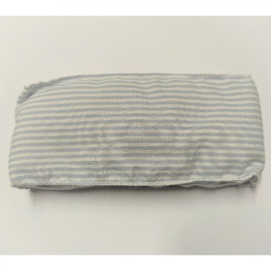 Belville Cloth Mattress 6 x 14, Blue Stripe Pattern