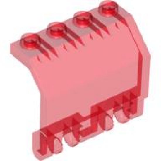 Panel 2 x 4 x 3 1/3 with Double Locking 2 Fingers Hinge
