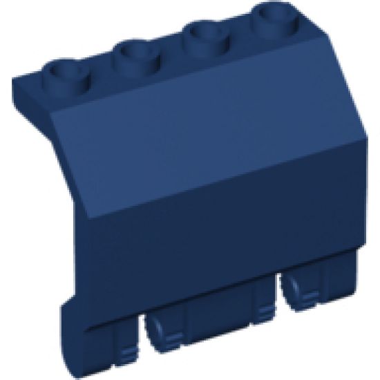 Panel 2 x 4 x 3 1/3 with Double Locking 2 Fingers Hinge