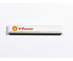 Tile 1 x 6 with Shell Logo and 'V-Power' Pattern on Left (Sticker) - Set 8674