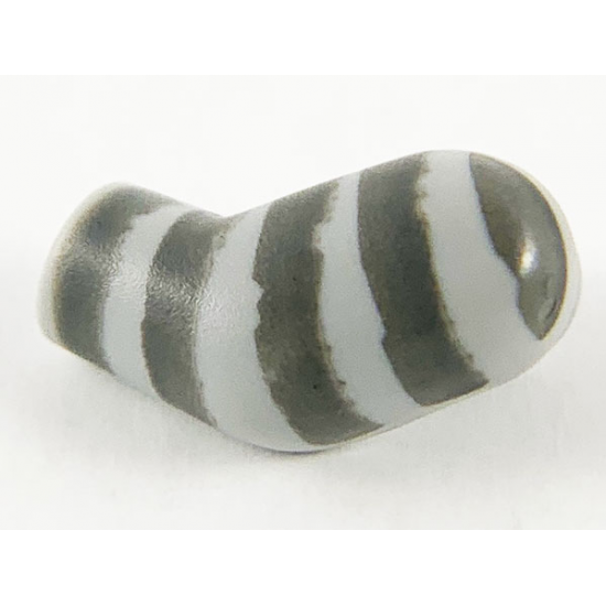 Arm, Left with 5 Dark Bluish Gray Stripes Pattern