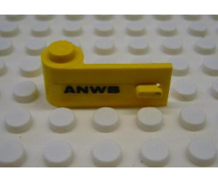 Door 1 x 3 x 1 Left with 'ANWB' Pattern (Sticker) - Set 1590-2