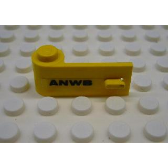Door 1 x 3 x 1 Left with 'ANWB' Pattern (Sticker) - Set 1590-2