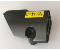 Technic, Panel Fairing # 1 Small Smooth Short, Side A with Warning Sign #2 Pattern (Sticker) - Set 42082