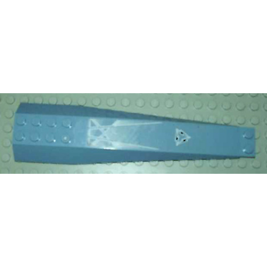 Wedge 16 x 4 Triple Curved with Alpha Team Arctic Pattern (Sticker) - Set 4743