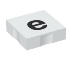 Duplo, Tile 2 x 2 with Black Lowercase Letter e Pattern