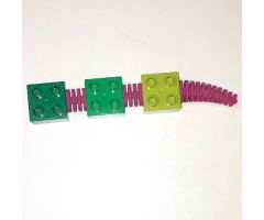 Duplo Figure Body Animal 2 x 2 Segments with Flexible Spine