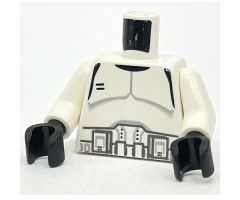 Torso SW Armor Clone Trooper Pattern / White Arms / Black Hands