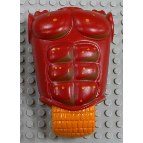 Galidor Torso Aquart with Orange Hips