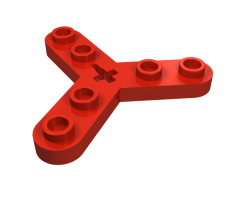 Technic, Plate Rotor 3 Blade with Smooth Ends and 6 Studs (Propeller)
