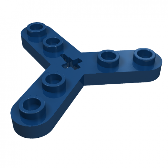 Technic, Plate Rotor 3 Blade with Smooth Ends and 6 Studs (Propeller)