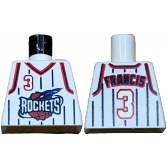 Torso NBA Houston Rockets #3 Pattern