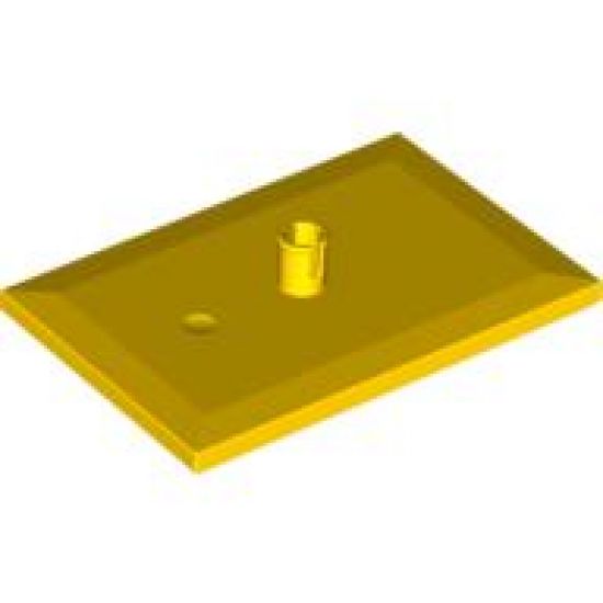 Train Bogie Plate (Tile, Modified 6 x 4 with 5mm Pin)