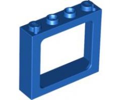 Window 1 x 4 x 3 Train - 2 Hollow Studs and 2 Solid Studs