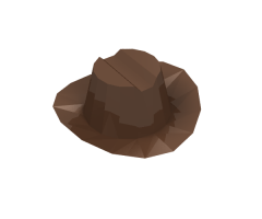Minifigure, Headgear Hat, Cowboy