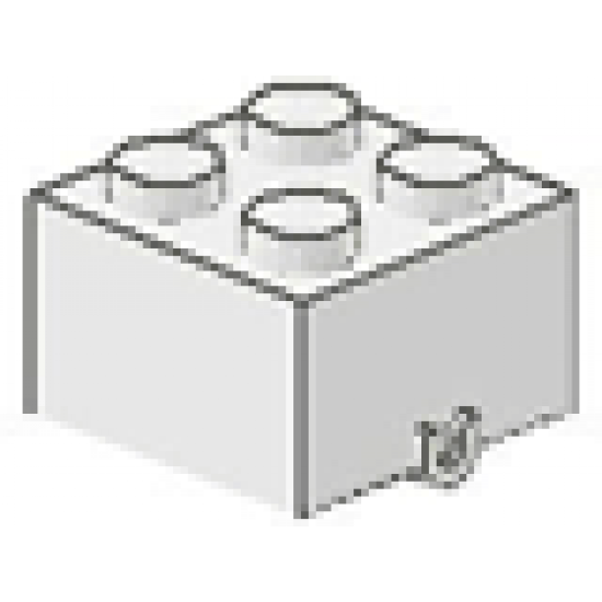 Brick, Modified 2 x 2 with Wheels Holder