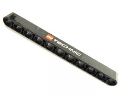 Technic, Liftarm 1 x 11 Thick with LEGO TECHNIC Logo Pattern (Sticker) - Sets 8041 / 42041