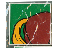 Duplo, Tile 2 x 2 x 1 with Horse Mosaic Picture 13 Pattern (Set 1078)