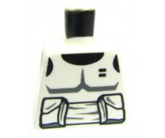 Torso SW Armor Scout Trooper Pattern (Dark Bluish Gray Accents)